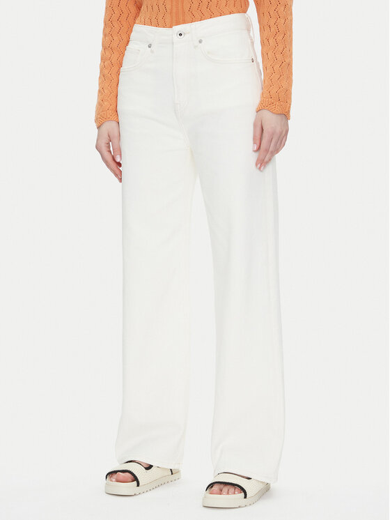 

Синие джинсы прямого кроя PL204731 Pepe Jeans, белый