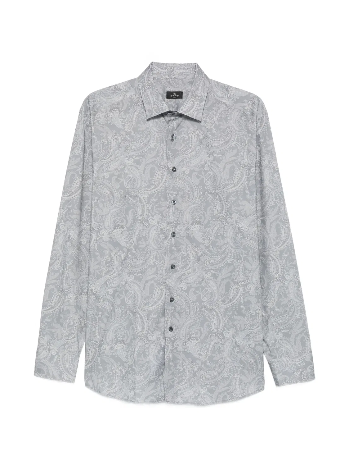 ETRO Рубашка с пейсли, серый