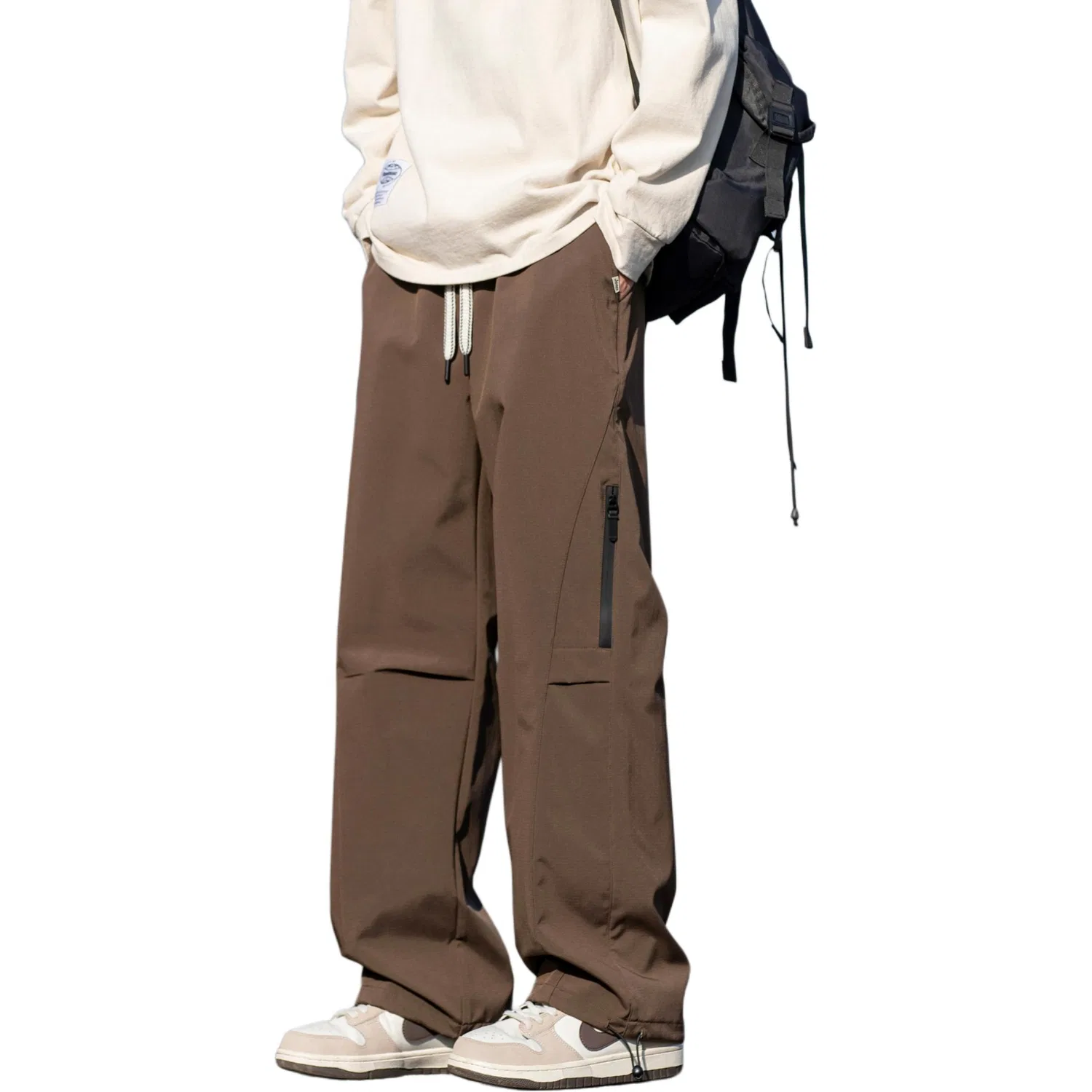 Детские карго-брюки прямого кроя, модель Outdoor Casual, Jeep, Brown