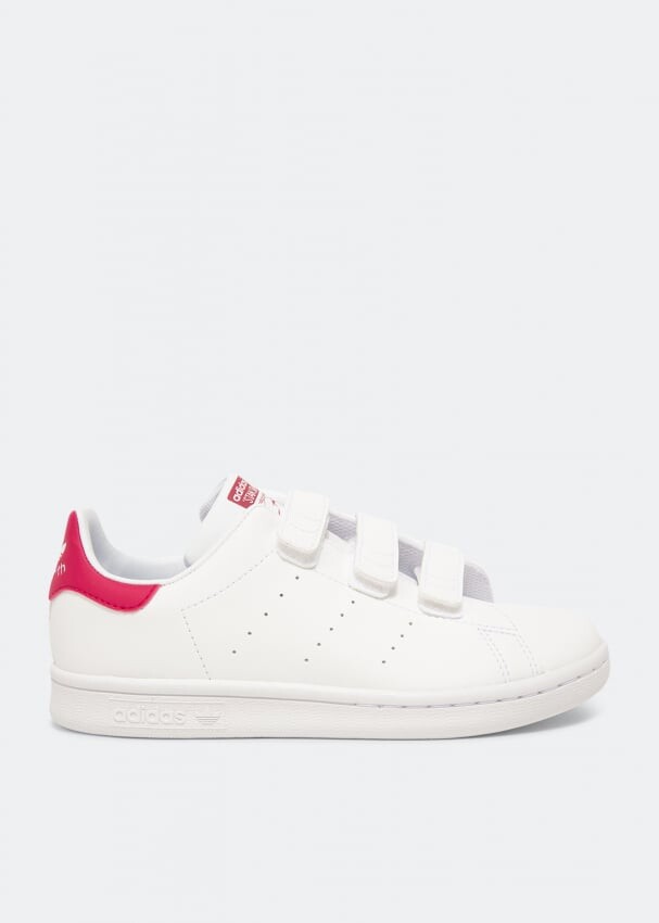 

Детские кроссовки Adidas Stan Smith, белый/красный