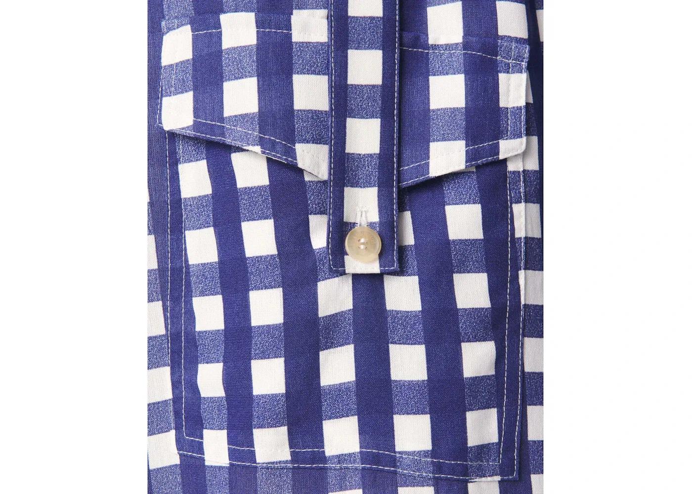 Мужские шорты плиссированные Jacquemus Le Short Gelati, Navy Checks — фото 2