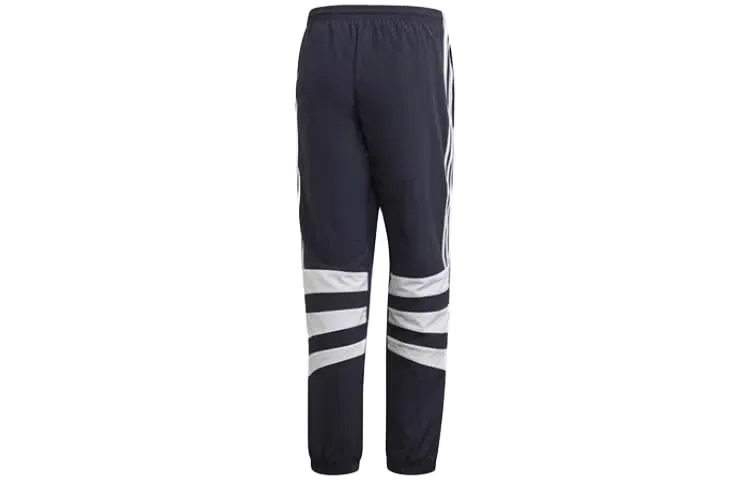 Брюки спортивные с логотипом Balanta 96 Adidas, темно-синий