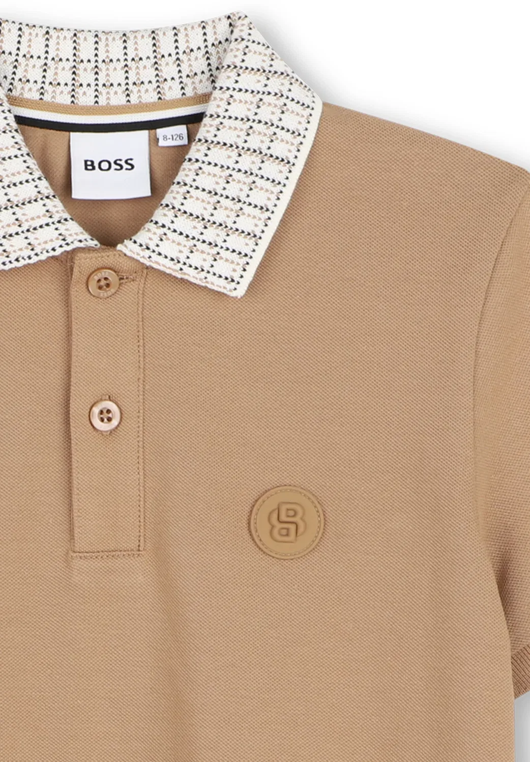 Поло с коротким рукавом для детей и подростков - рубашка поло Boss Kidswear, Cookie — фото 3
