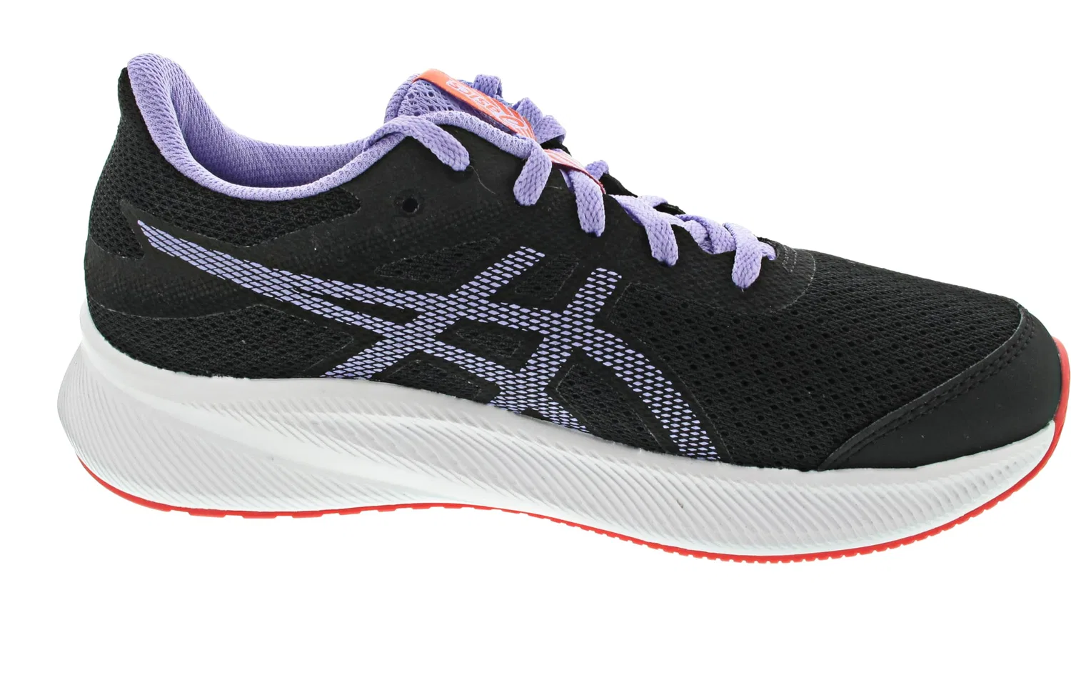 Детские кроссовки для мальчиков с амортизацией Patriot 13 GS ASICS, Black Black Digital Violet — фото 3
