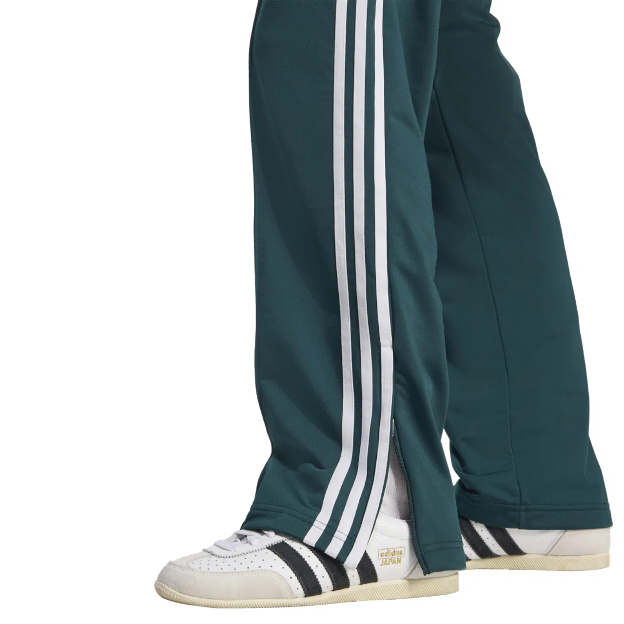 Женские спортивные штаны свободного кроя Firebird Track Pants adidas, Aurora Ivy/White — фото 4