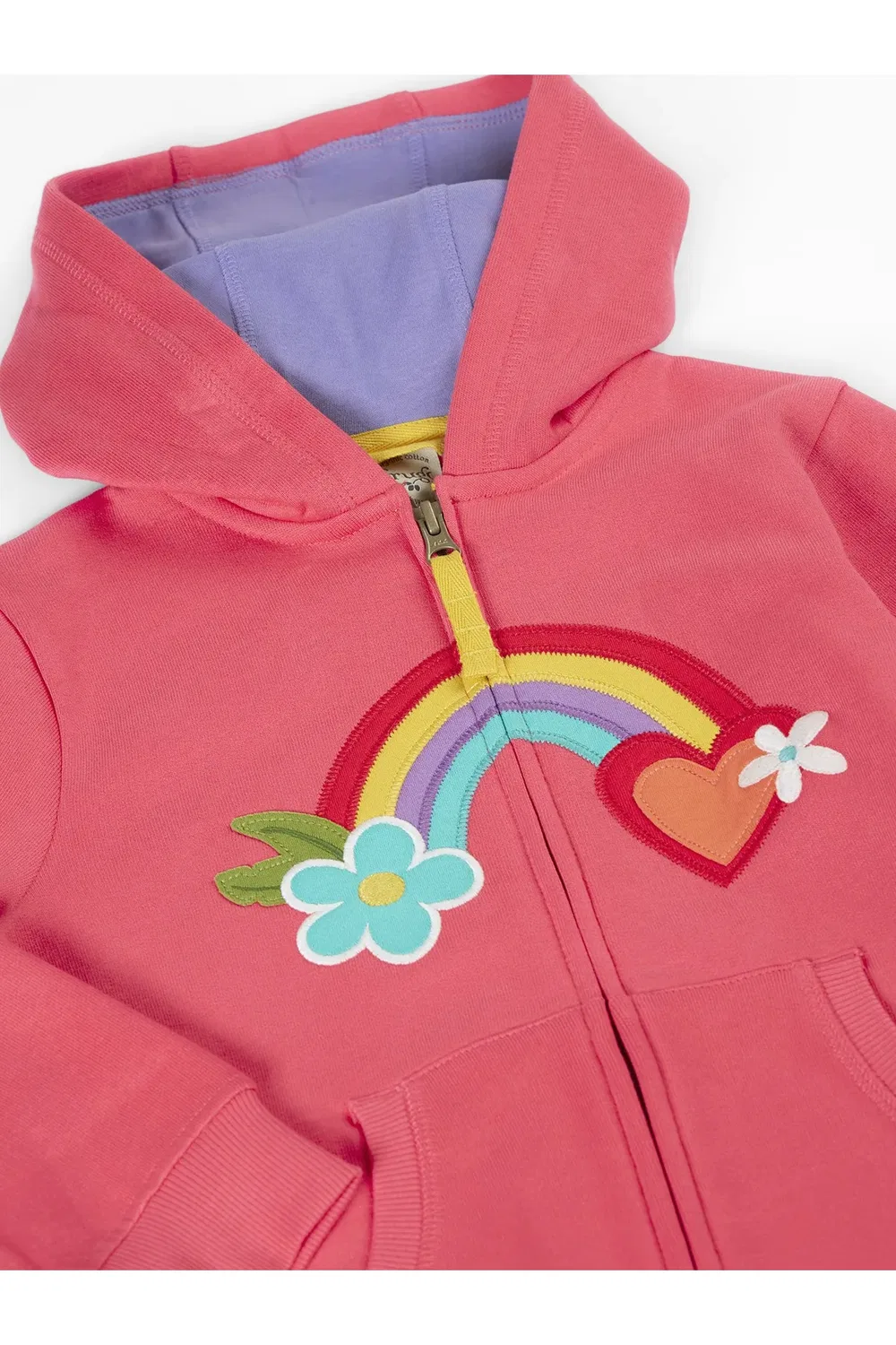Детский худи Carbis Frugi, Pink — фото 2