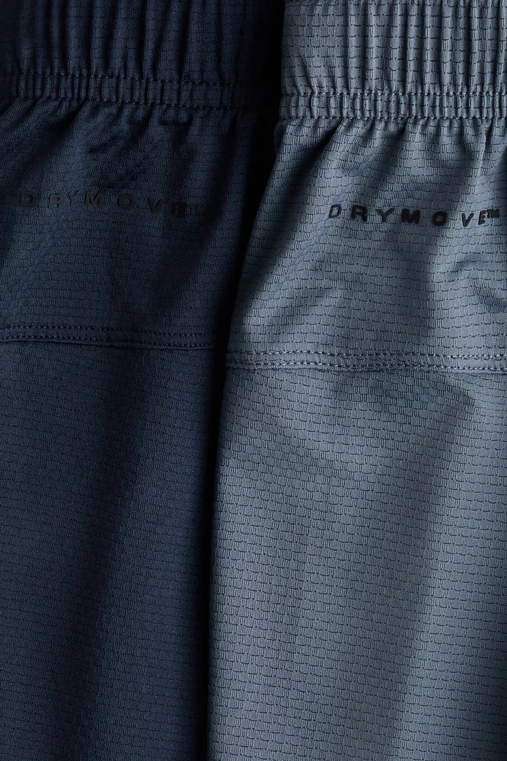 Комплект из 2 спортивных шорт с технологией Drymove H&M, Dunkelgrau/Marineblau — фото 2