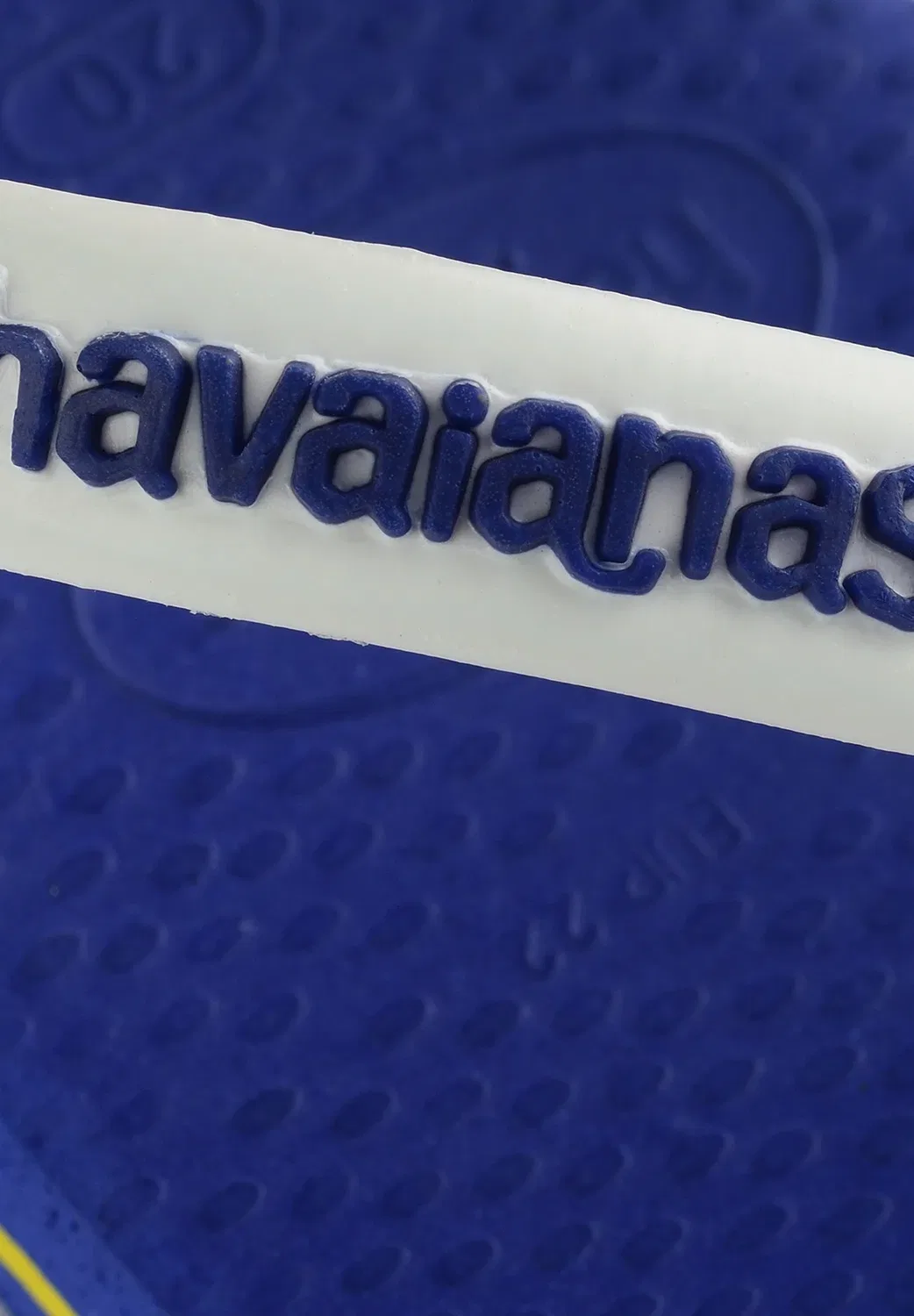 Детские шлепанцы Flip flop baby brasil logo ii - обувь для бассейна Havaianas, Marine Blue — фото 4