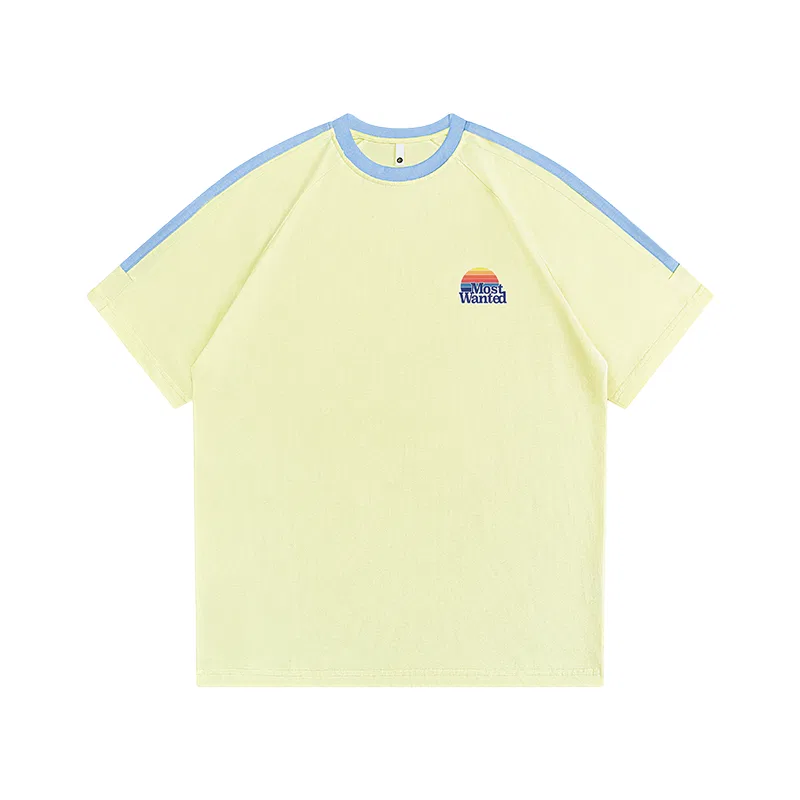 Детская футболка с круглым вырезом MostwantedLab, Light Yellow