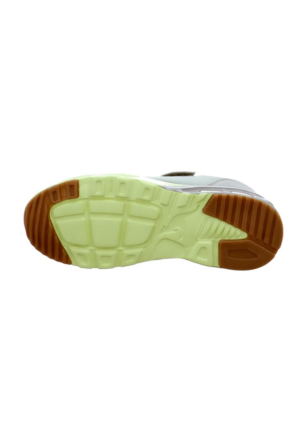 Детские кожаные кроссовки с текстильным верхом KangaROOS KX-BASES EV, Цвет Beige — фото 4