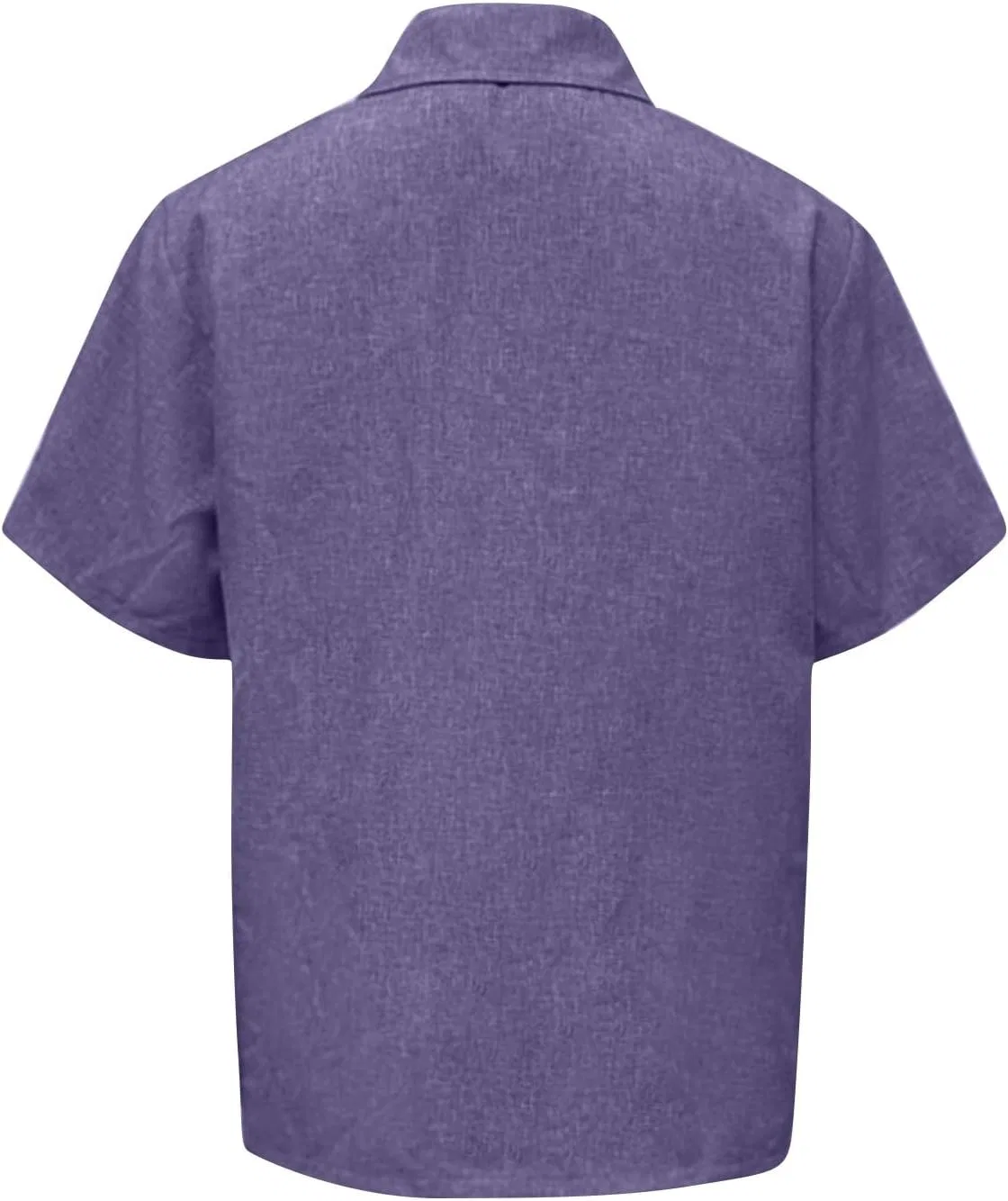 Мужская спортивная футболка поло с карманом Short Sleeve Performance Golf Shirts, Purple — фото 3