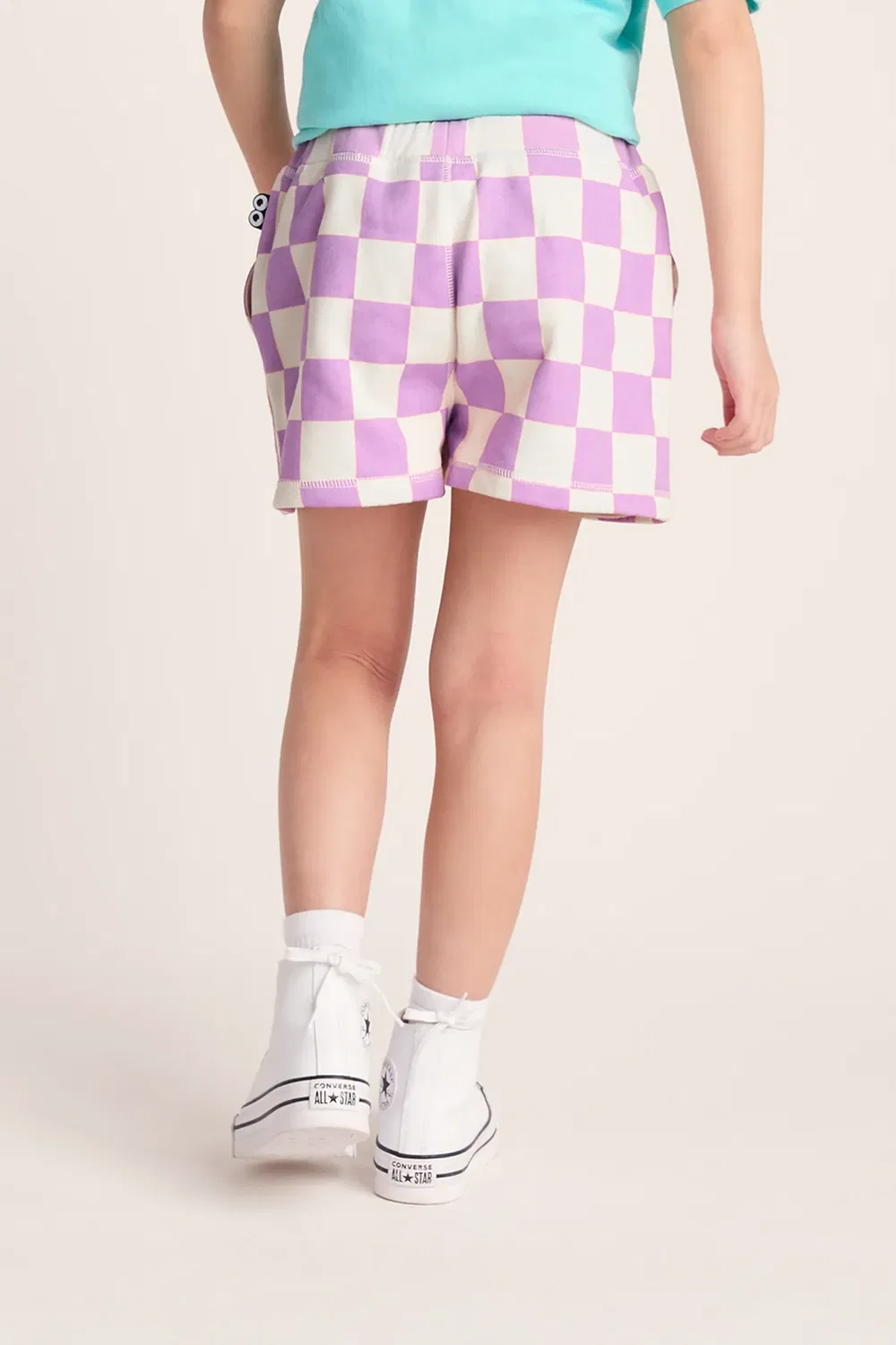 Детские шорты с принтом Shaun the Sheep Tog24, Lilac — фото 3