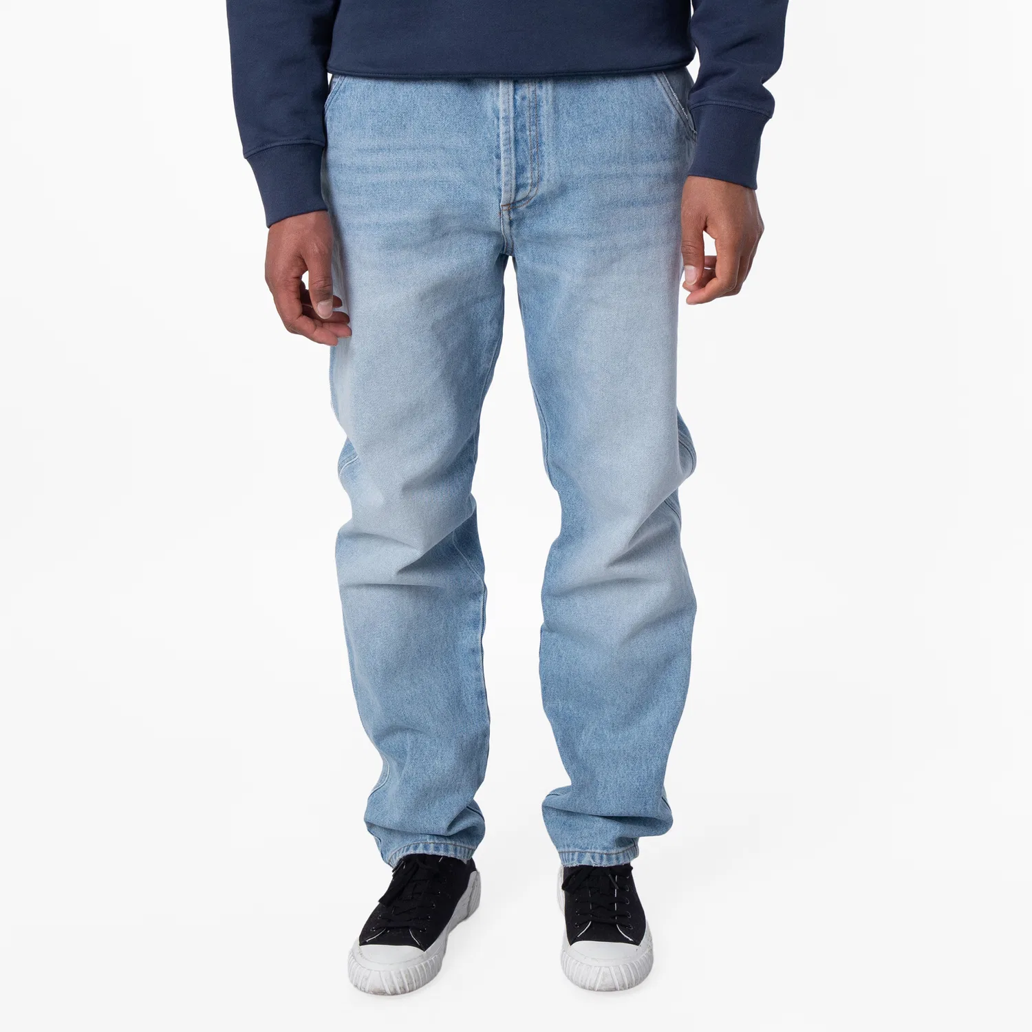 Джинсы прямого кроя Balmain, Bleu Jean