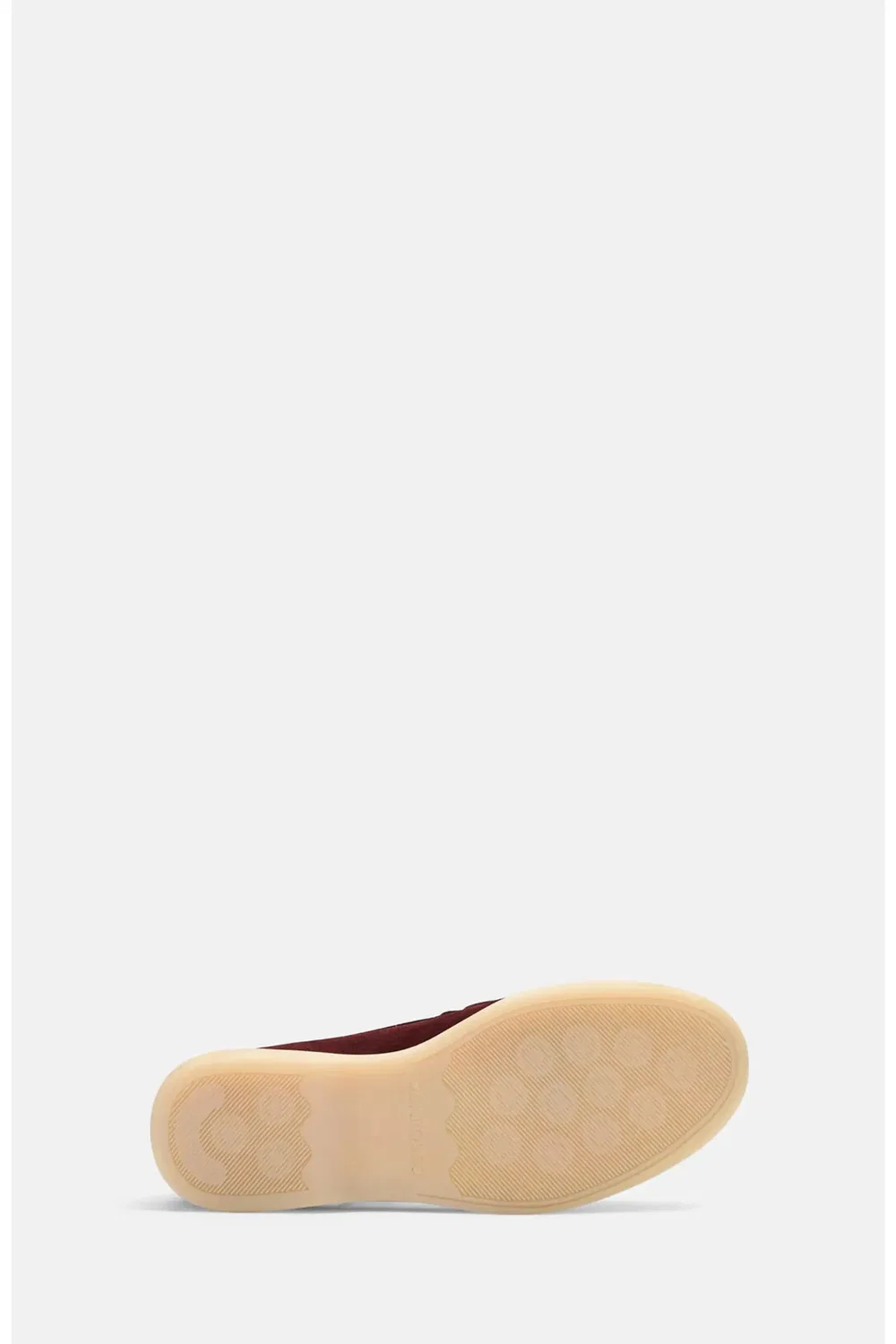 Детские туфли лоферы легкие Ludovica SCAROSSO, Burgundy - Suede — фото 4