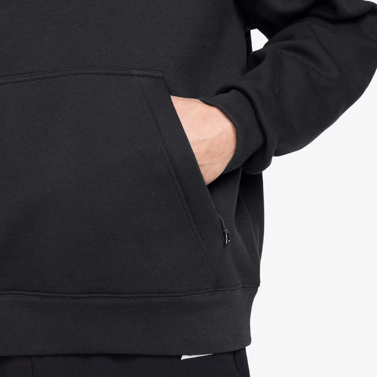 Мужское худи из плотного флиса ACG Tuff Fleece Pullover Nike, Black/Anthracite/Summit White — фото 4