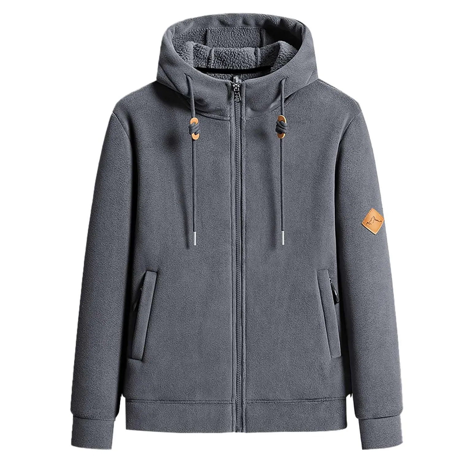 Женское тёплое спортивное пальто из флиса Thai Jacket, Grigio