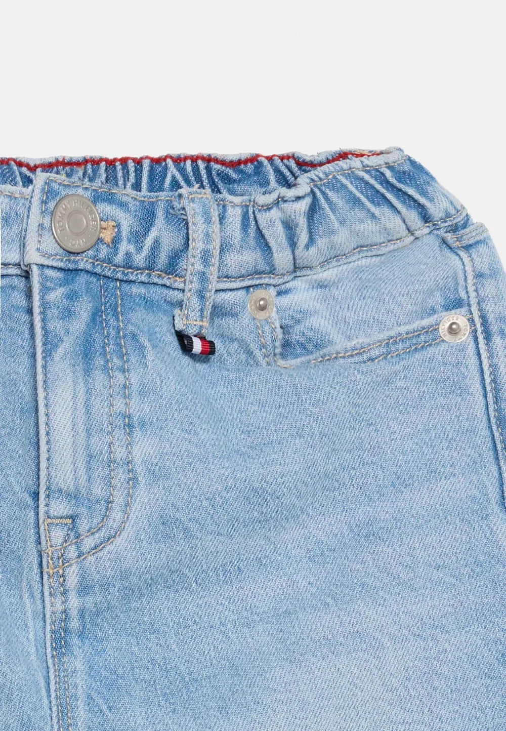 Джинсовые шорты Tommy Hilfiger, Light-Blue Denim — фото 4