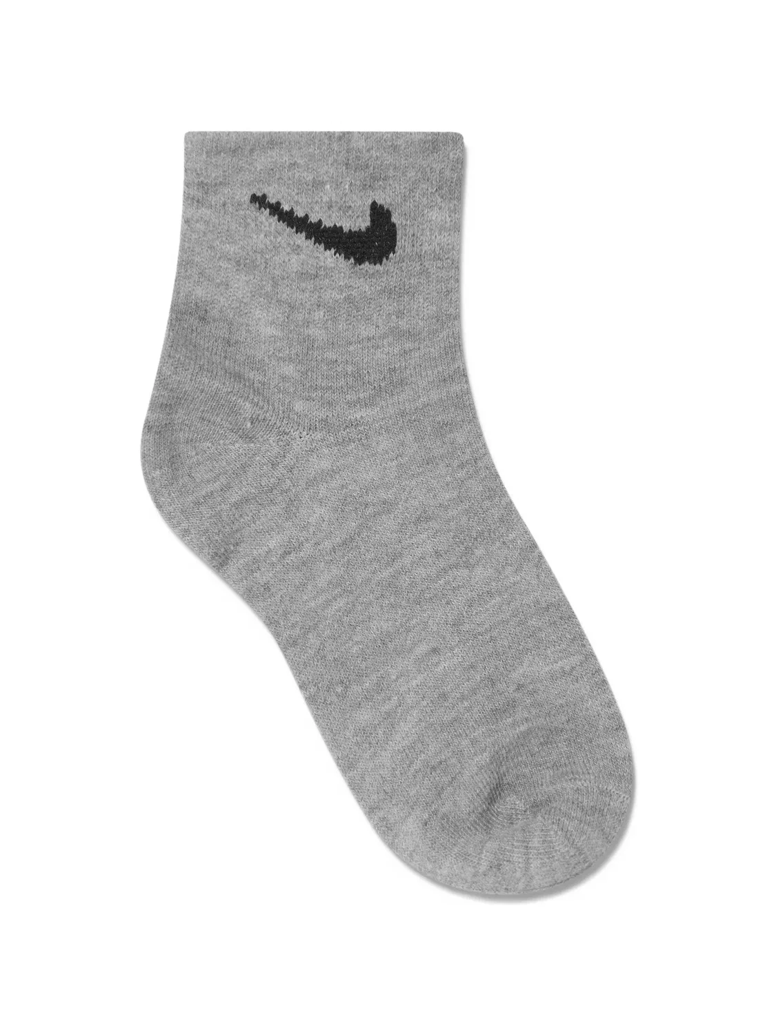 Комплект из трех пар носков с логотипом Swoosh Nike Kids, белый — фото 4