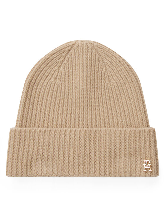 

Шапка Th Cashmere AW0AW17772 Tommy Hilfiger, бежевый
