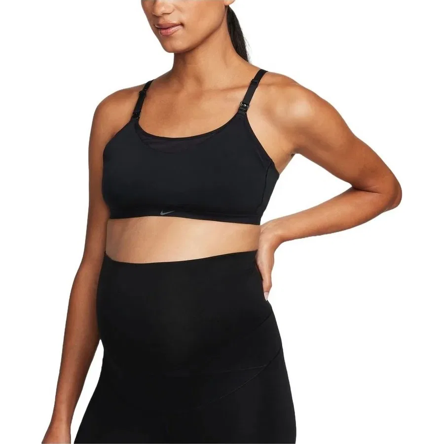 Спортивный бюстгальтер без рукавов Nike Dri-Fit Alate M, Черный — фото 2