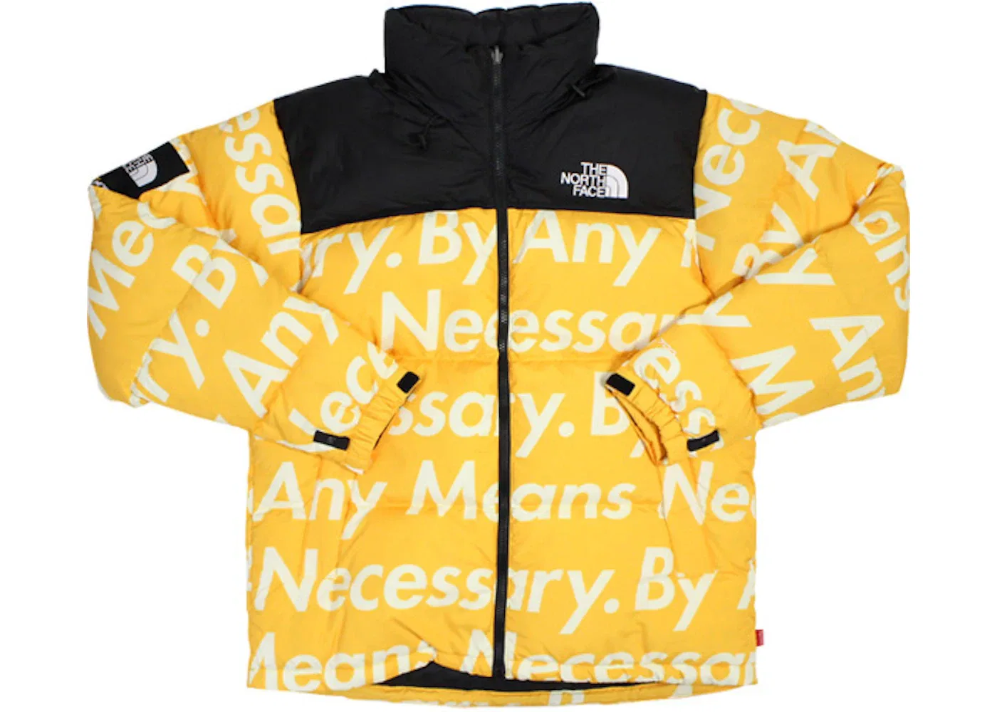 Мужская куртка пуховая Nuptse Jacket Supreme, Yellow