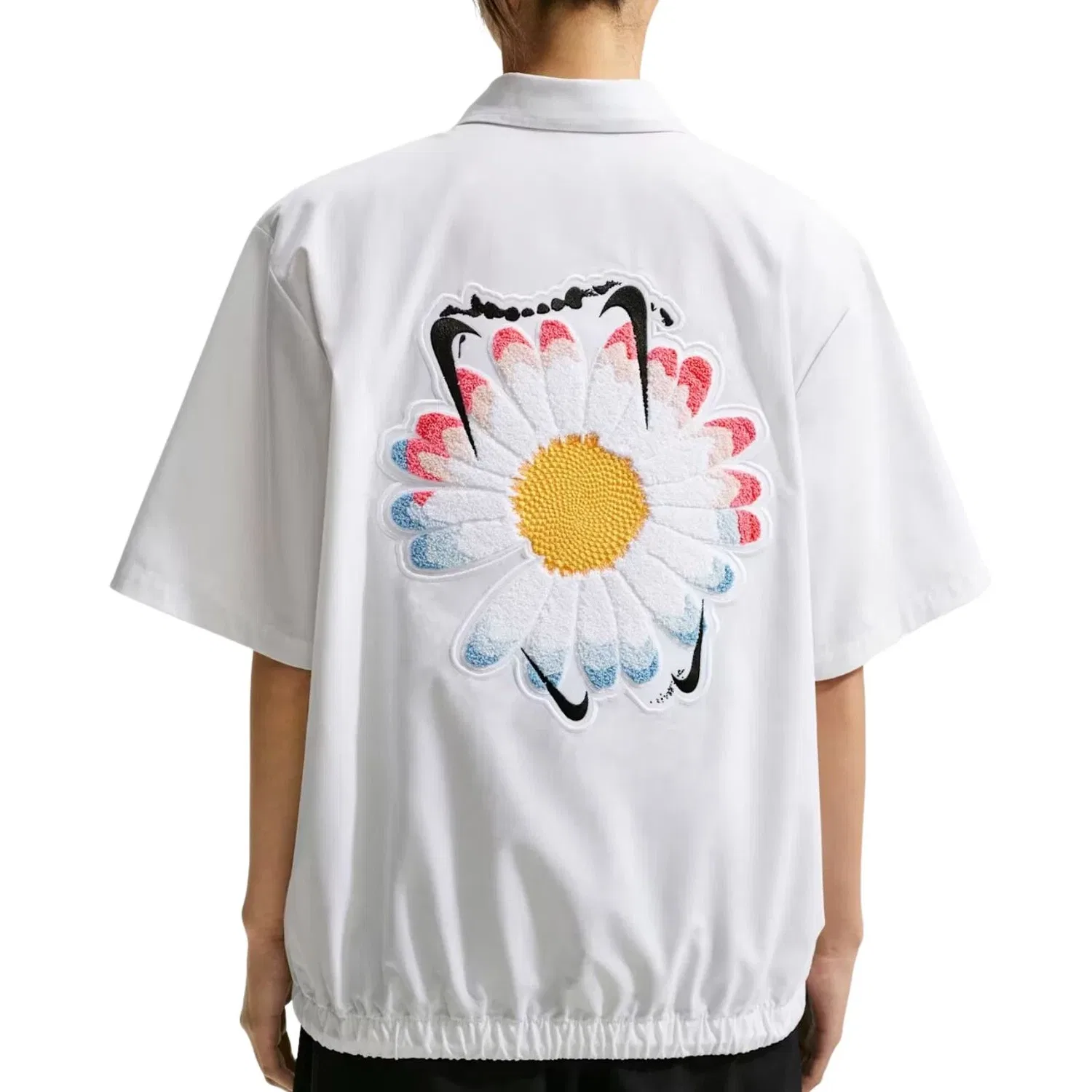 Мужская футболка с коротким рукавом Nike x South Korea x PEACEMINUSONE Cryoshot Short Sleeve Top, белый — фото 3