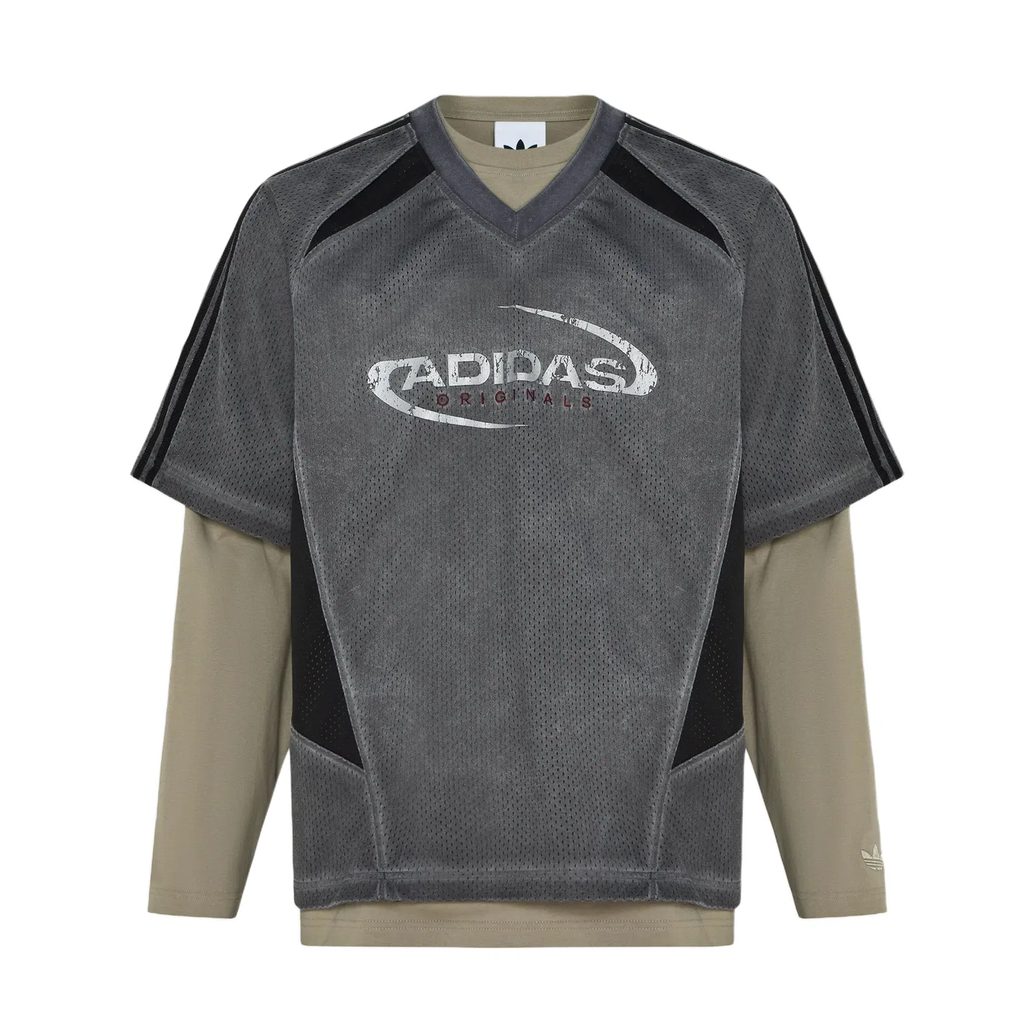 Мужская футболка с круглым вырезом Adidas Originals, Dark Gray