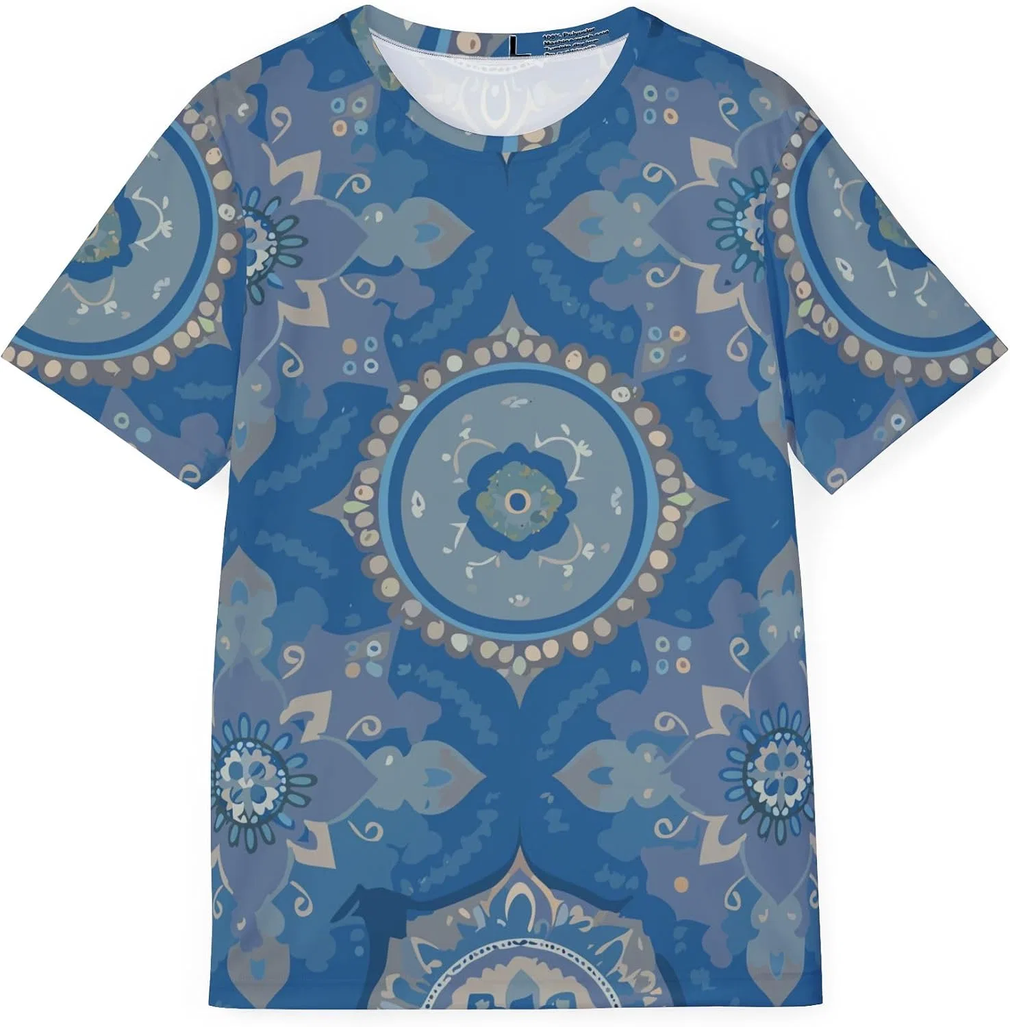 Футболка с принтом India Bruna, Multicolor