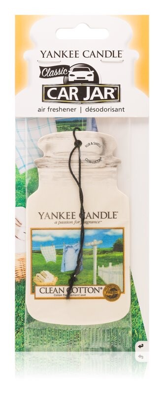 

Аромат для автомобиля Yankee Candle Clean Cotton