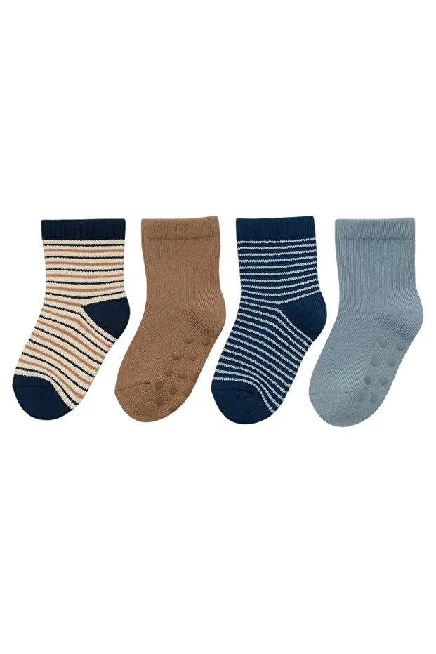 Детские носки с махровым плетением 4 Pack Baby Towel Cotton Socks Just Socks, Multicolor