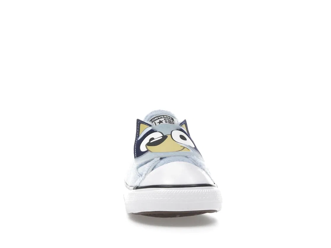 Детские кеды с принтом Converse Chuck Taylor All Star EasyOn Ox, Blue/Orange/White — фото 2