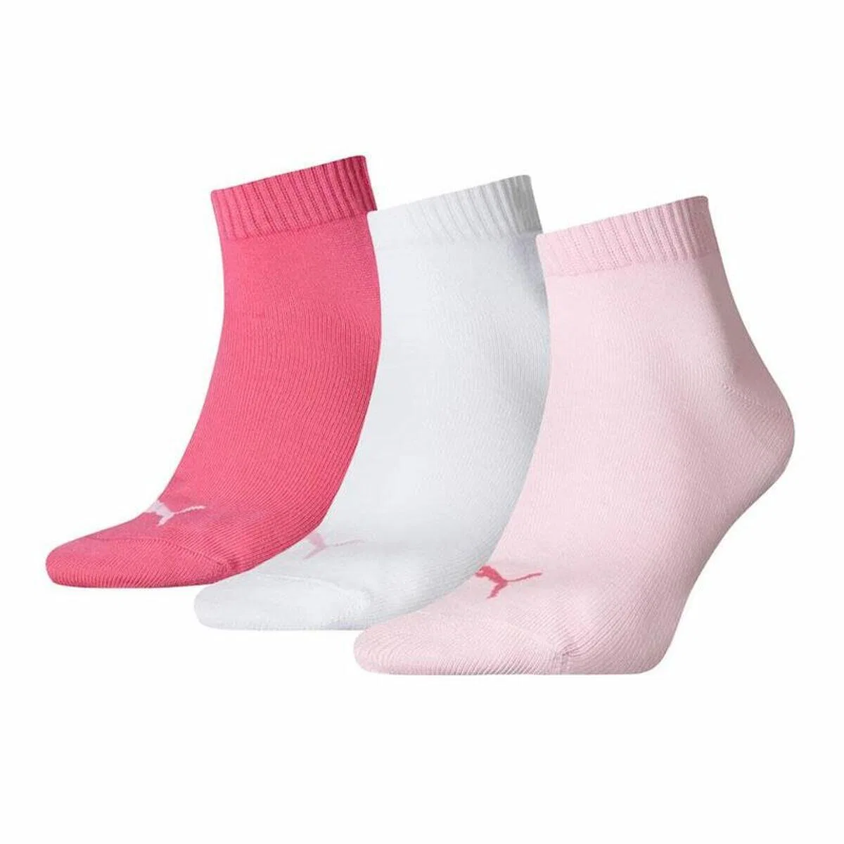 Детские носки с высоким содержанием хлопка Unisex 3er Pack Stretch Puma, Bunt / Weiss — фото 3