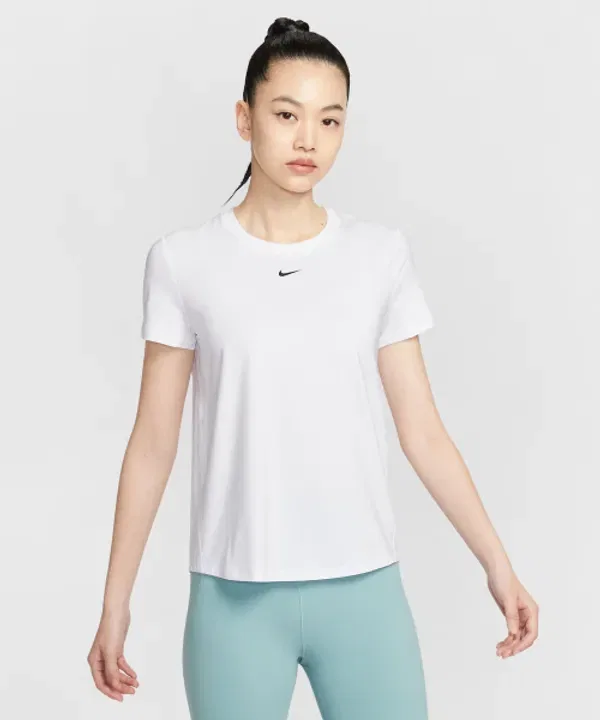 Футболка с коротким рукавом One Classic Dri-FIT, Nike, белый/черный