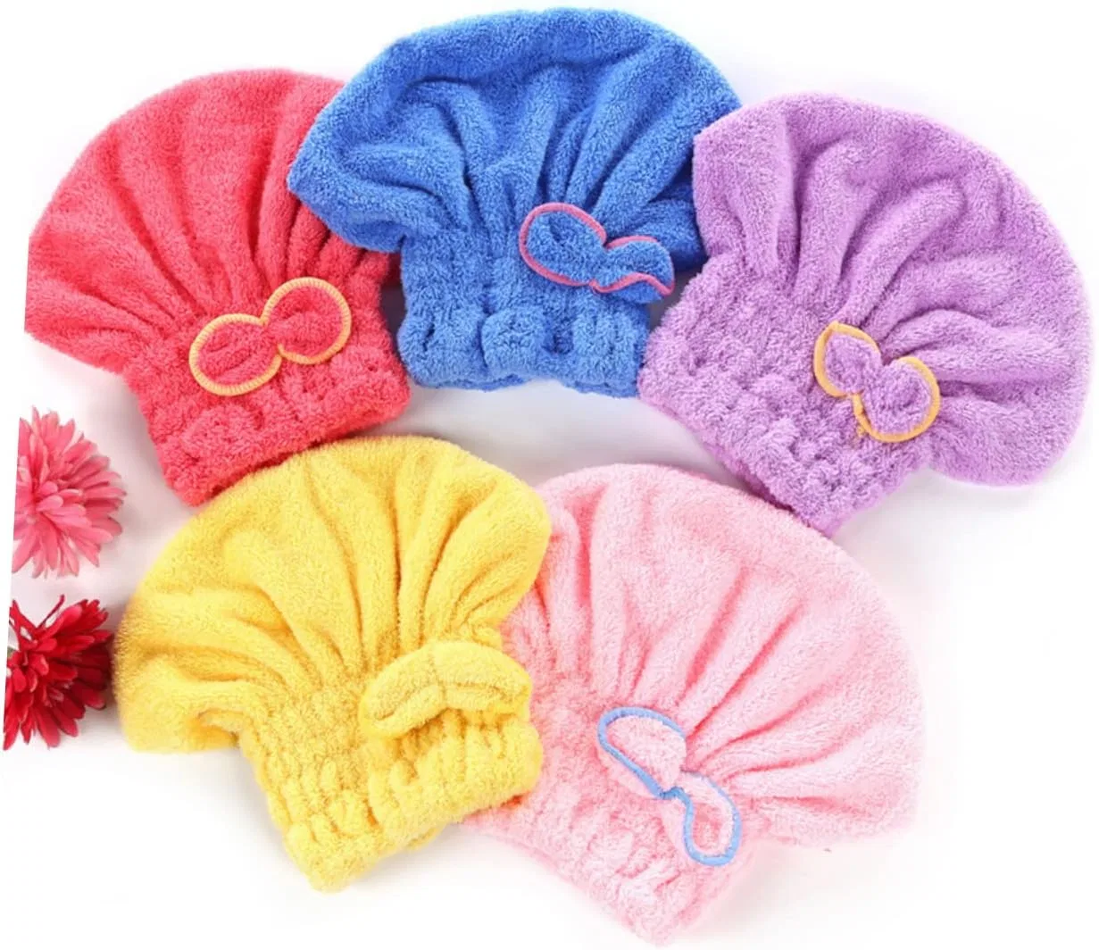 Шапочка для душаs Set, 5 шт, Minkissy, мультиколор — фото 2