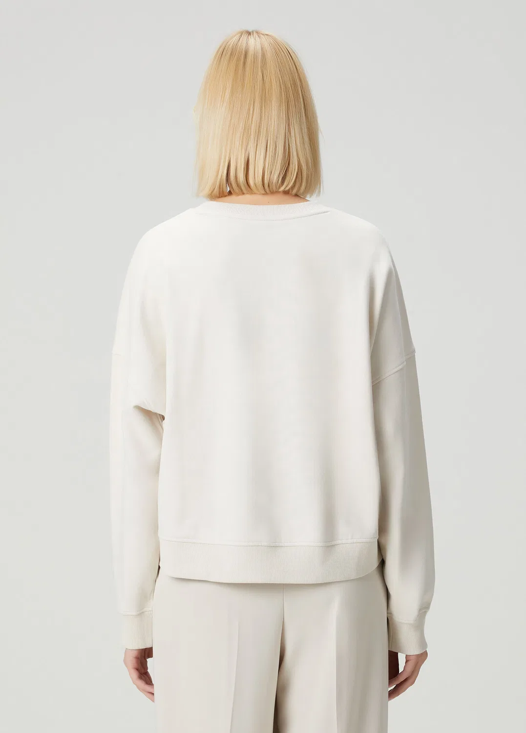 Свитшот Boss Logo Nakışlı, white — фото 4