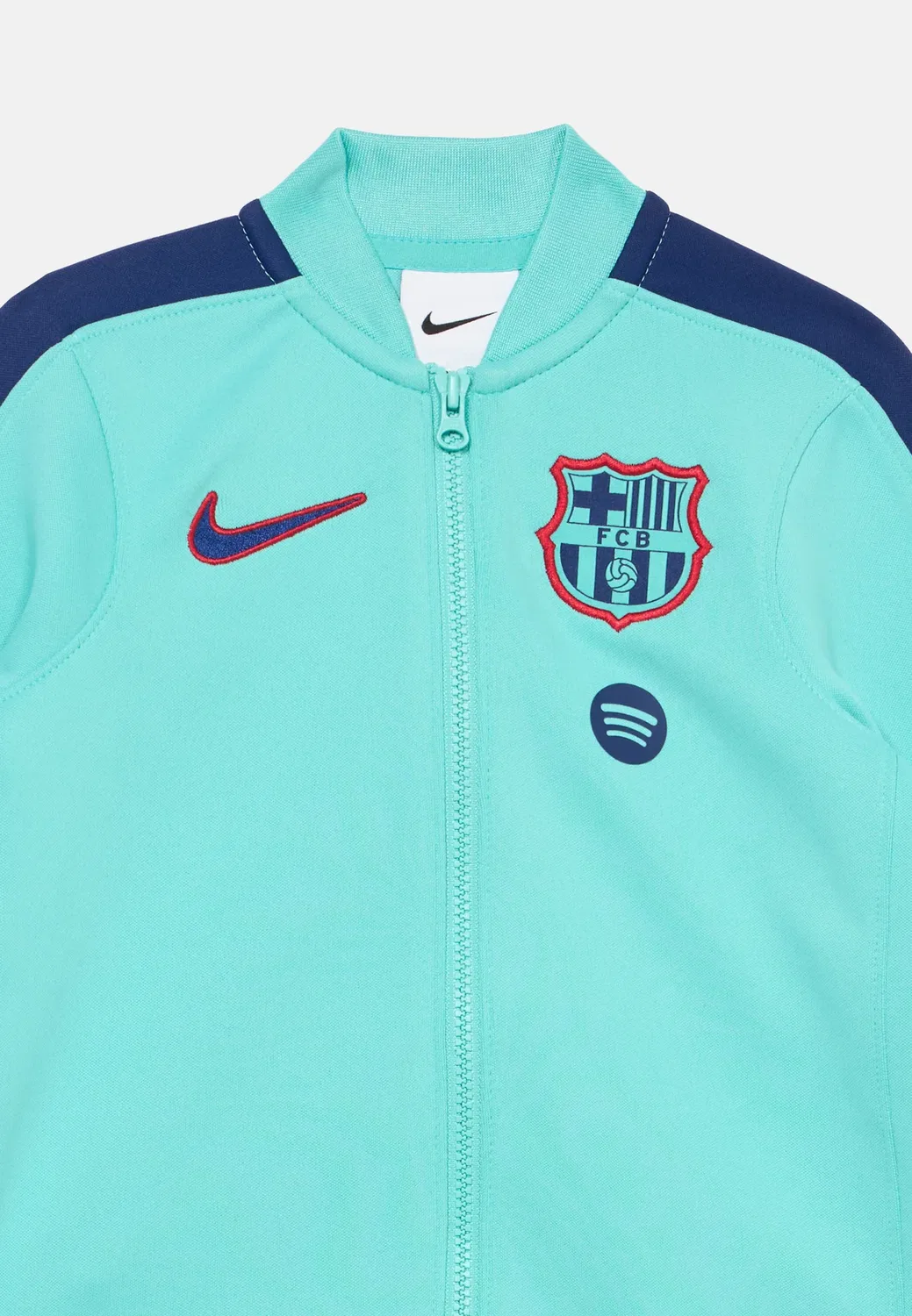 Детский спортивный костюм "Барселона" унисекс" Nike Performance, Green Frost/Loyal Blue/Gym Red — фото 4