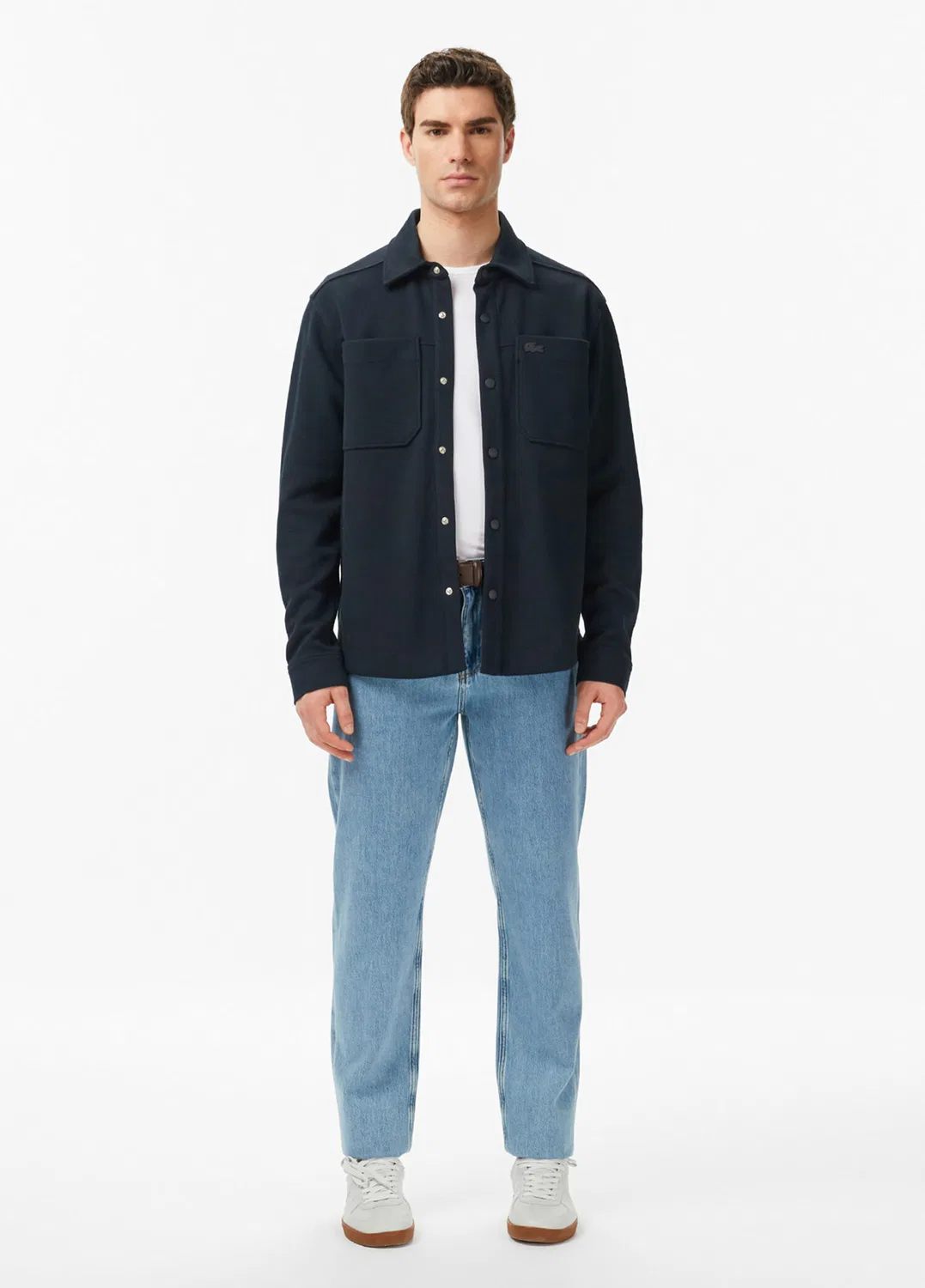 Рубашка Lacoste Regular Fit Lacivert-350 — фото 4