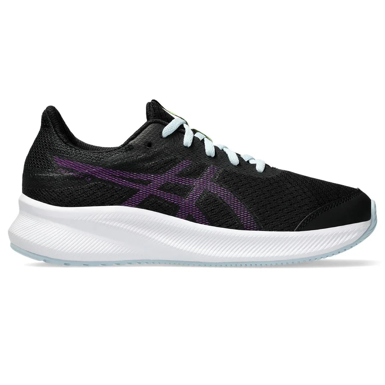 Детские кроссовки для мальчиков с амортизацией Patriot 13 Gs ASICS, Black Deep Mauve — фото 3