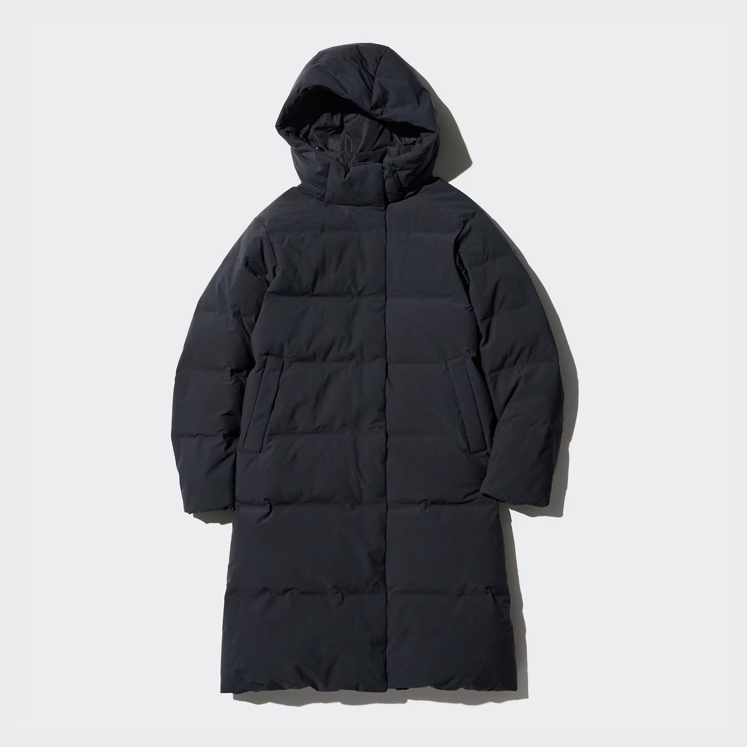 

Длинное пуховое пальто Uniqlo, 09 черный