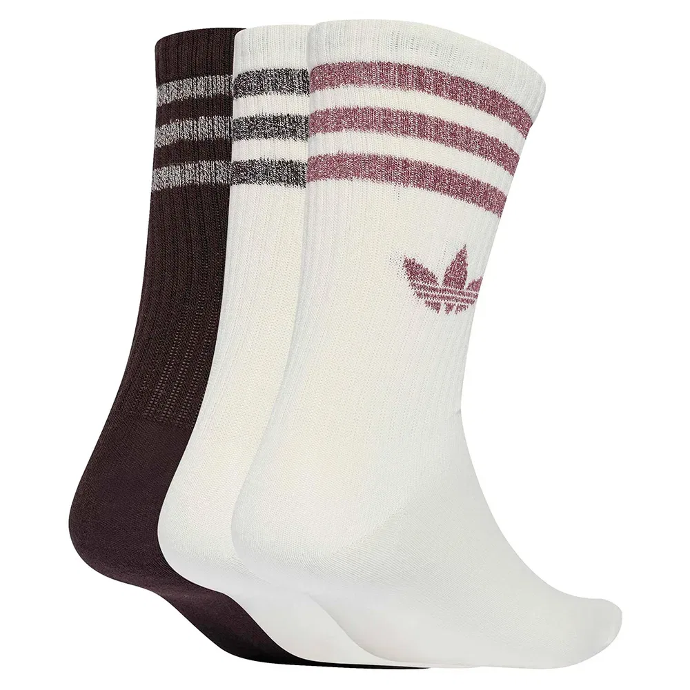 Носки с блестками Adidas Originals, белый — фото 2