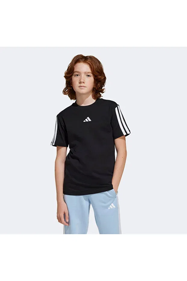 Детская футболка с коротким рукавом Adidas, Black