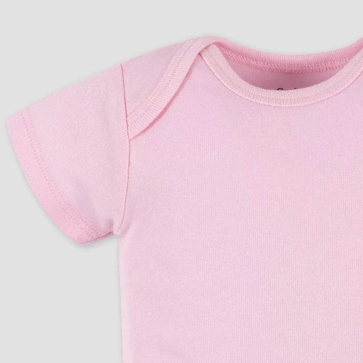 Детский боди-комбинезон с коротким рукавом набор из 4 штук NEWBORN, Pink — фото 4