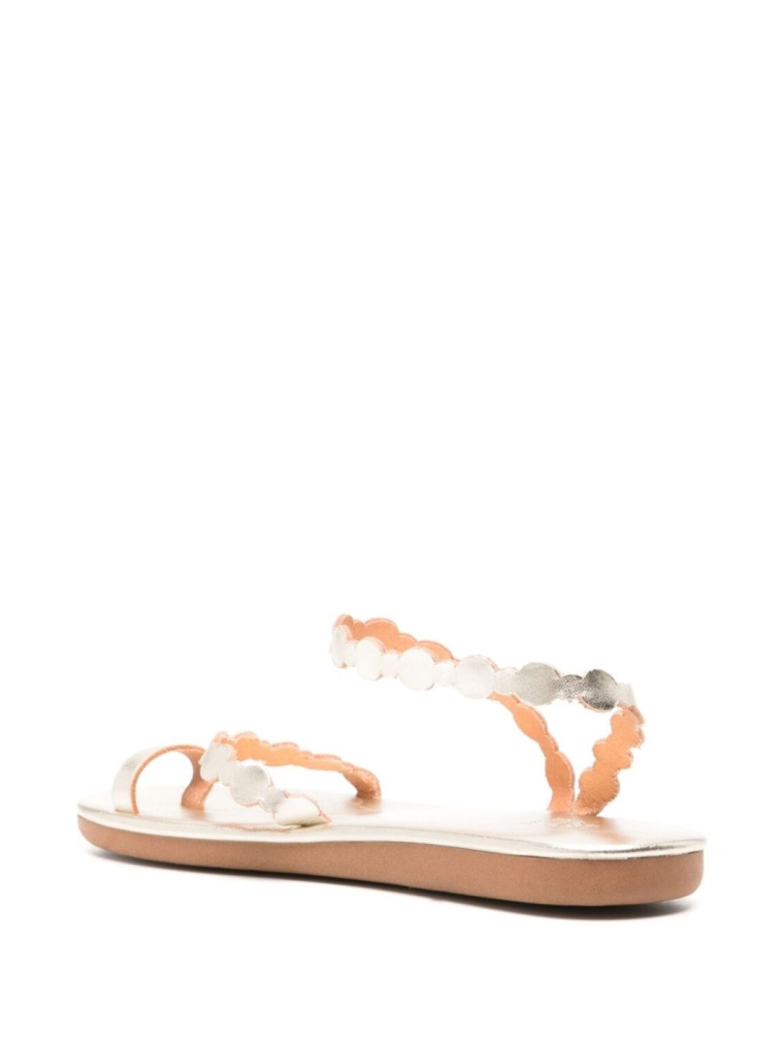 Сандалии Cronos на плоской подошве Ancient Greek Sandals, золотой — фото 3