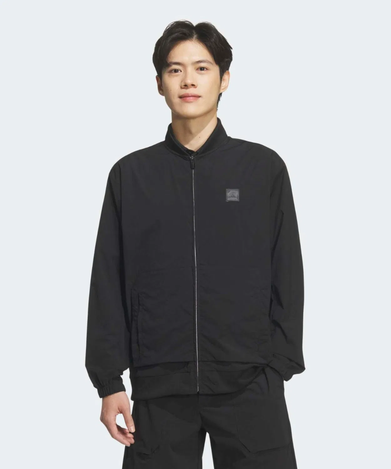 Мужская куртка из рипстопа с длинным рукавомClub Consumer Jacket Adidas, Black