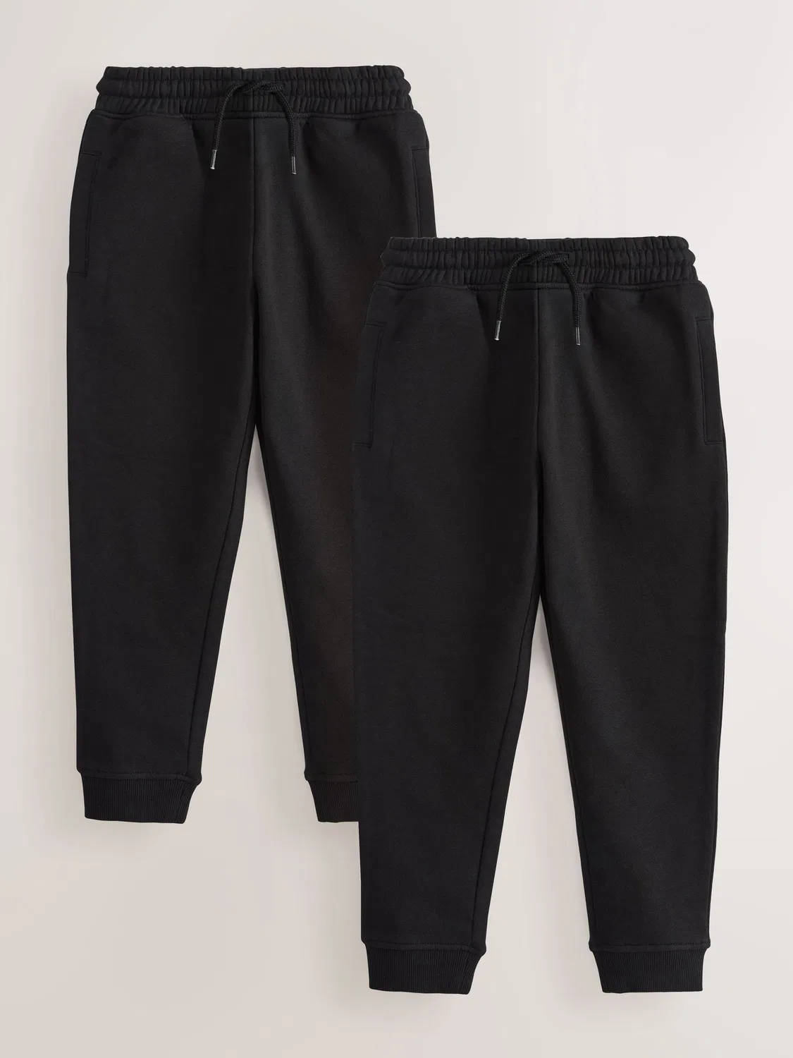 Джоггеры, 2 шт., Slim Fit Next, черные