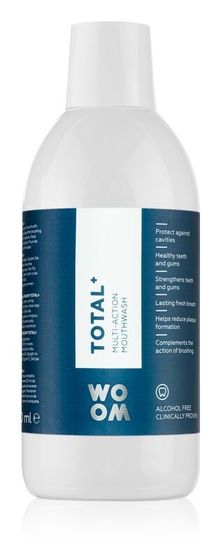 

Жидкость для полоскания рта WOOM Total+ Mouthwash