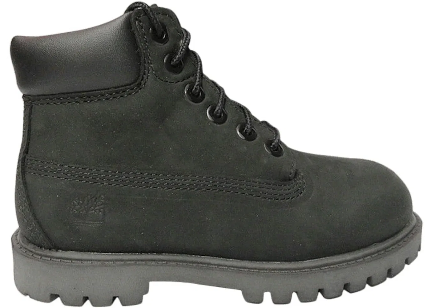 Детские ботинки для мальчиков водостойкие Timberland 6" Premium Boot, Black/Black