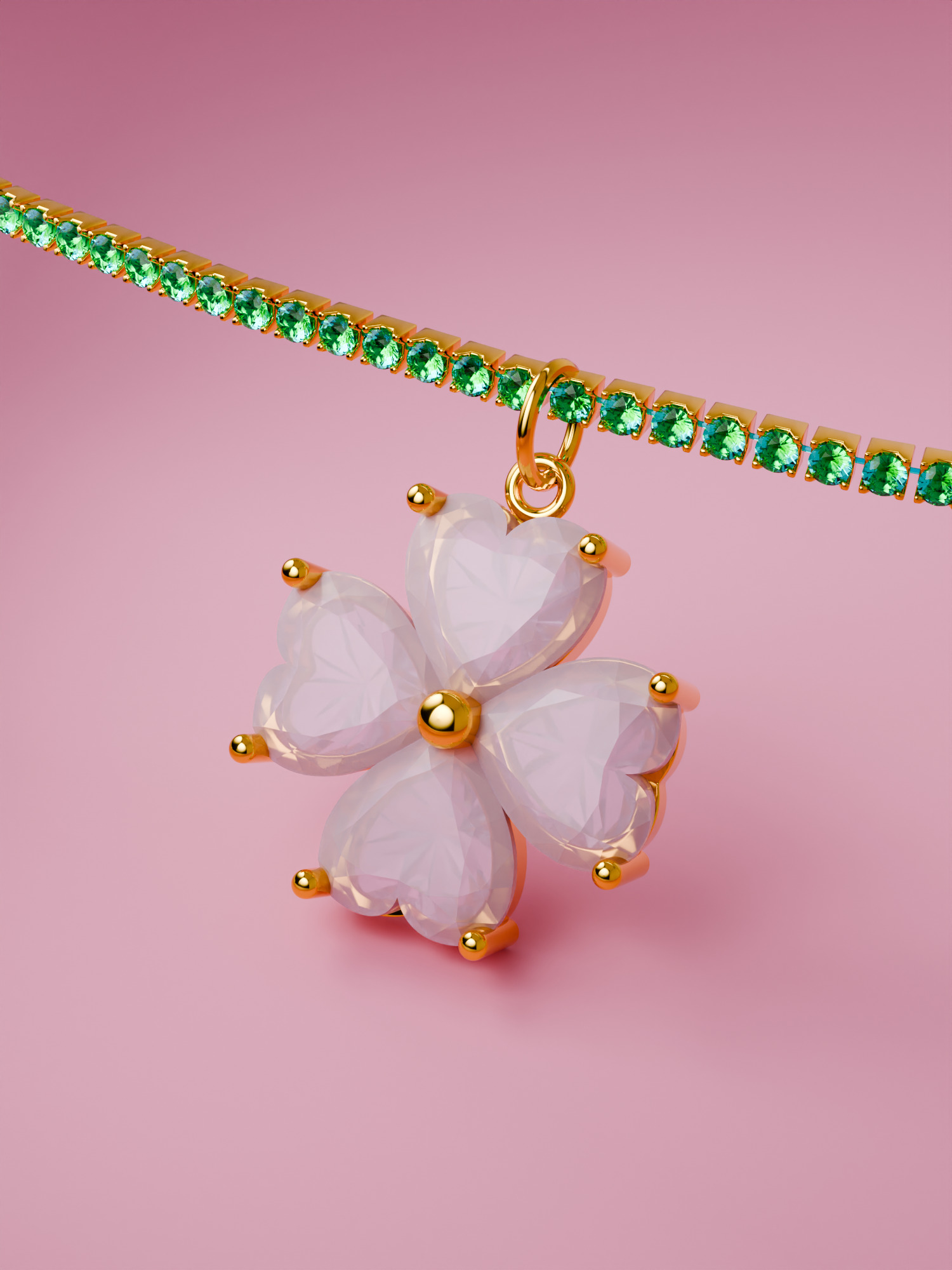

Колье Winx Club X Gadget4entertainment Flora Choker, позолоченное серебро