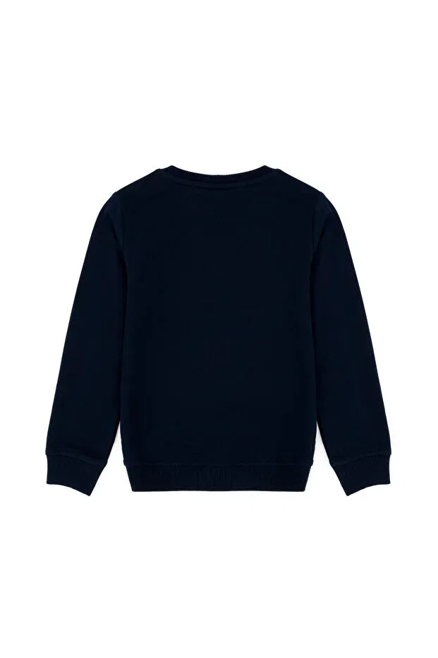 Детские свитшот для мальчиков хлопковый U.S. Polo Assn., Dark Blue — фото 2