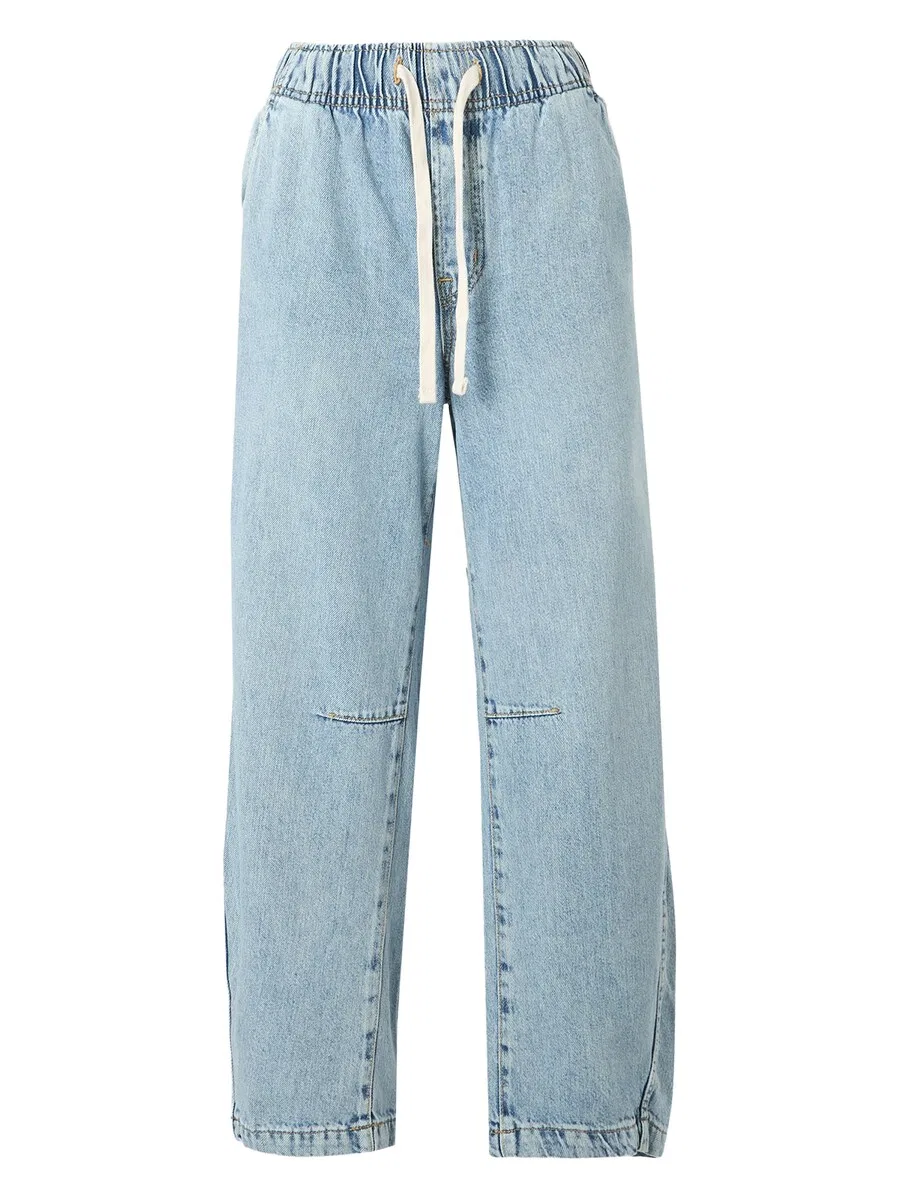 Джинсы GAP Barrel Jeans синего цвета